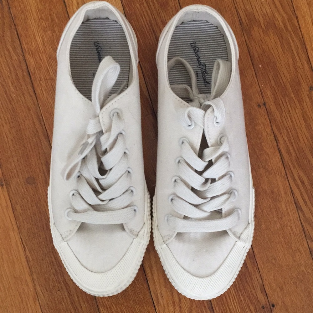 White sneakers